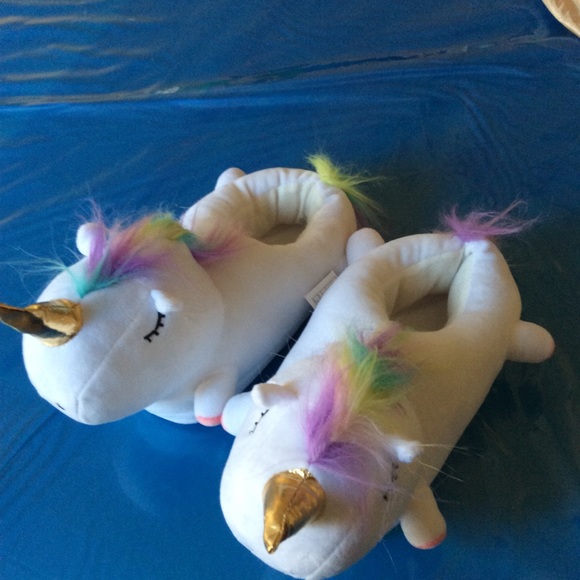 💥 HP 🆕 UNICORN Soft comfy Slippers kids - adults - Picture 8 of 8